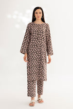 2 Piece Acrylic Wool Suit-Printed