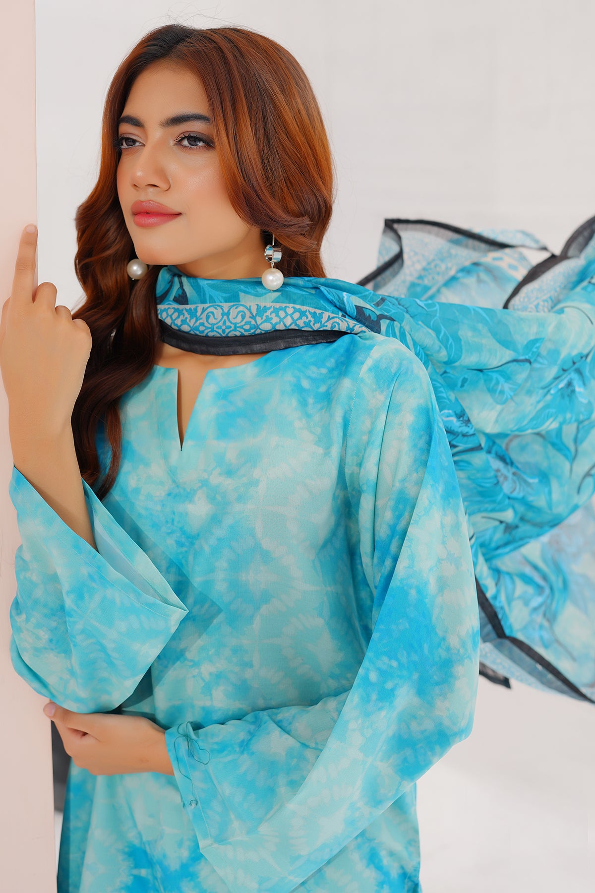 3 Piece Lawn Suit-Printed