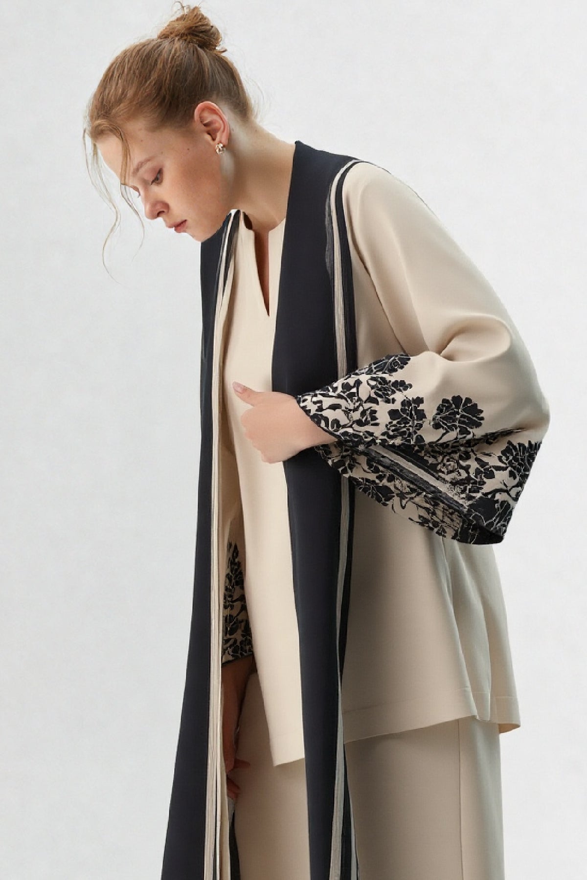 3 Piece Cambric Suit-Printed