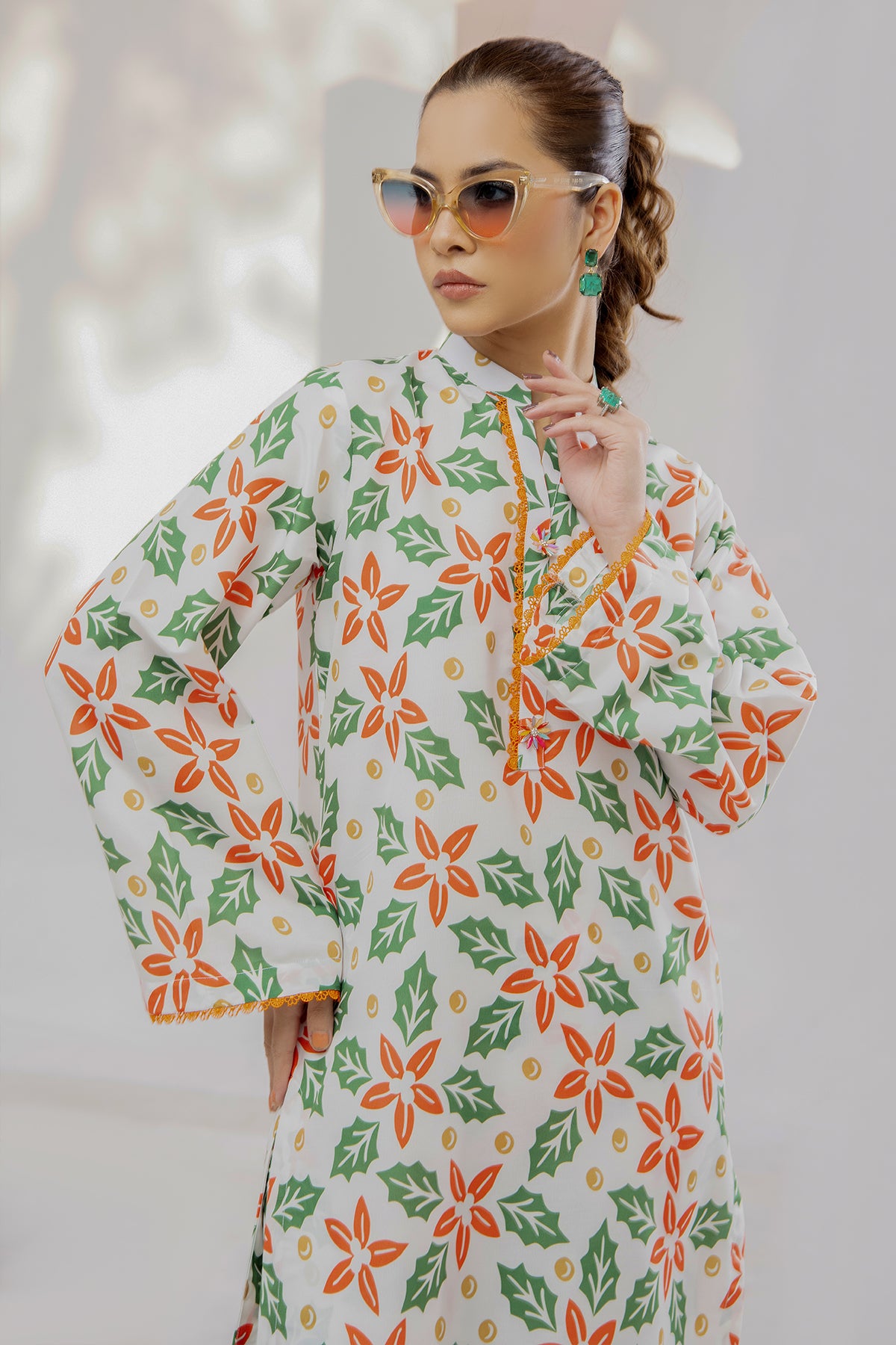 2 Piece Lawn Suit-Printed (Pret)