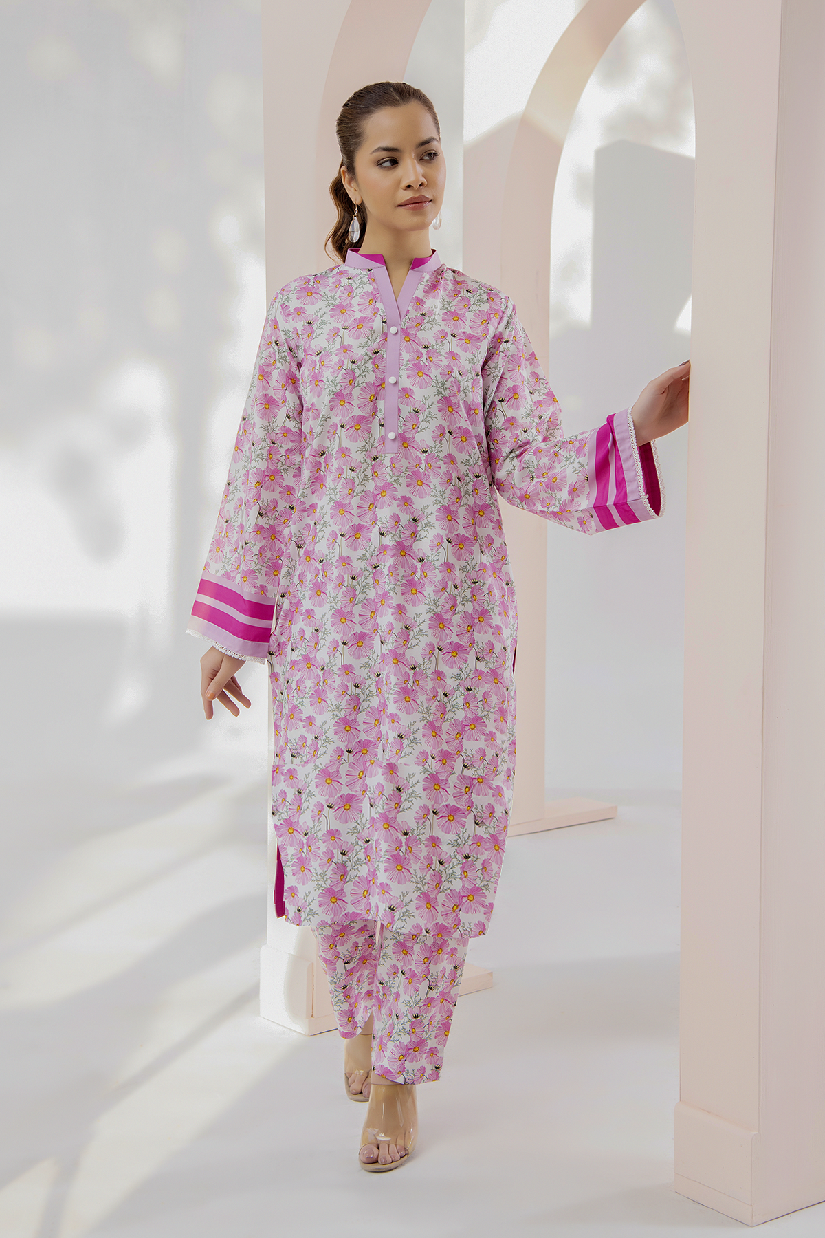 2 Piece Lawn Suit-Printed (Pret)