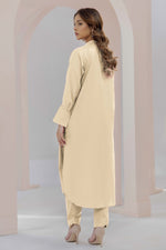 2 Piece CottonCo-ord Set (Cream)