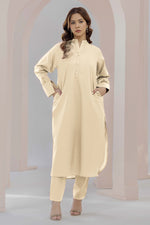 2 Piece CottonCo-ord Set (Cream)