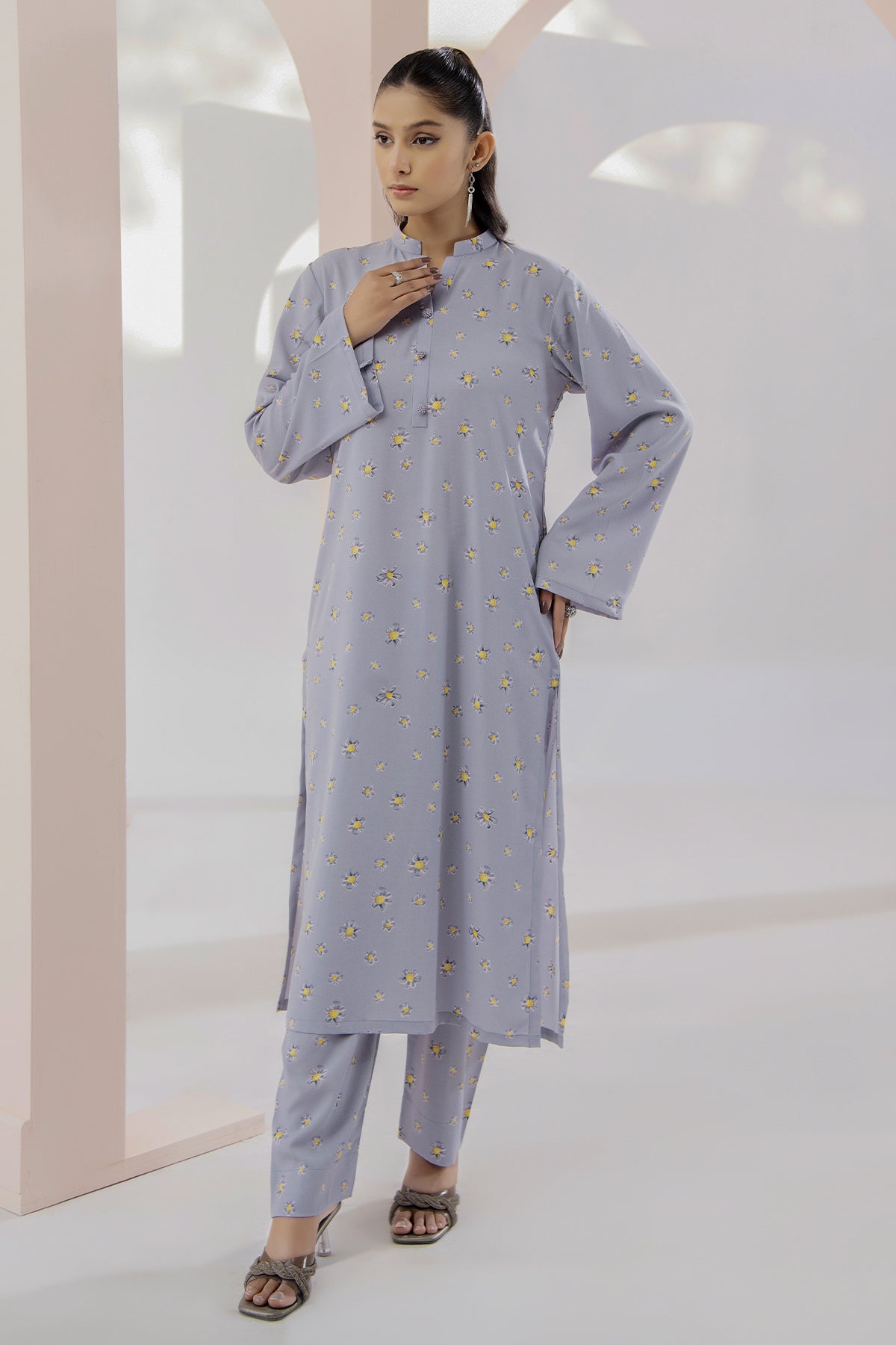 2 Piece Georgette Suit-Printed (Pret)