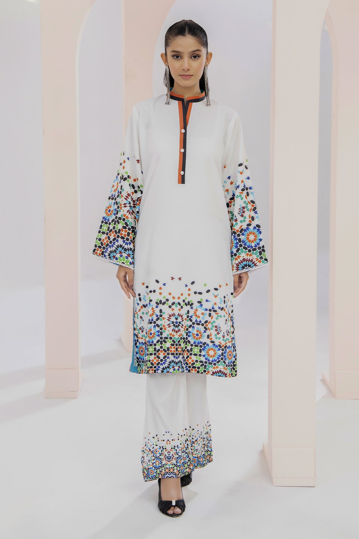 2 Piece Lawn Suit-Printed (Pret)