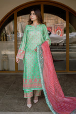 3 Piece Cambric Suit-Printed