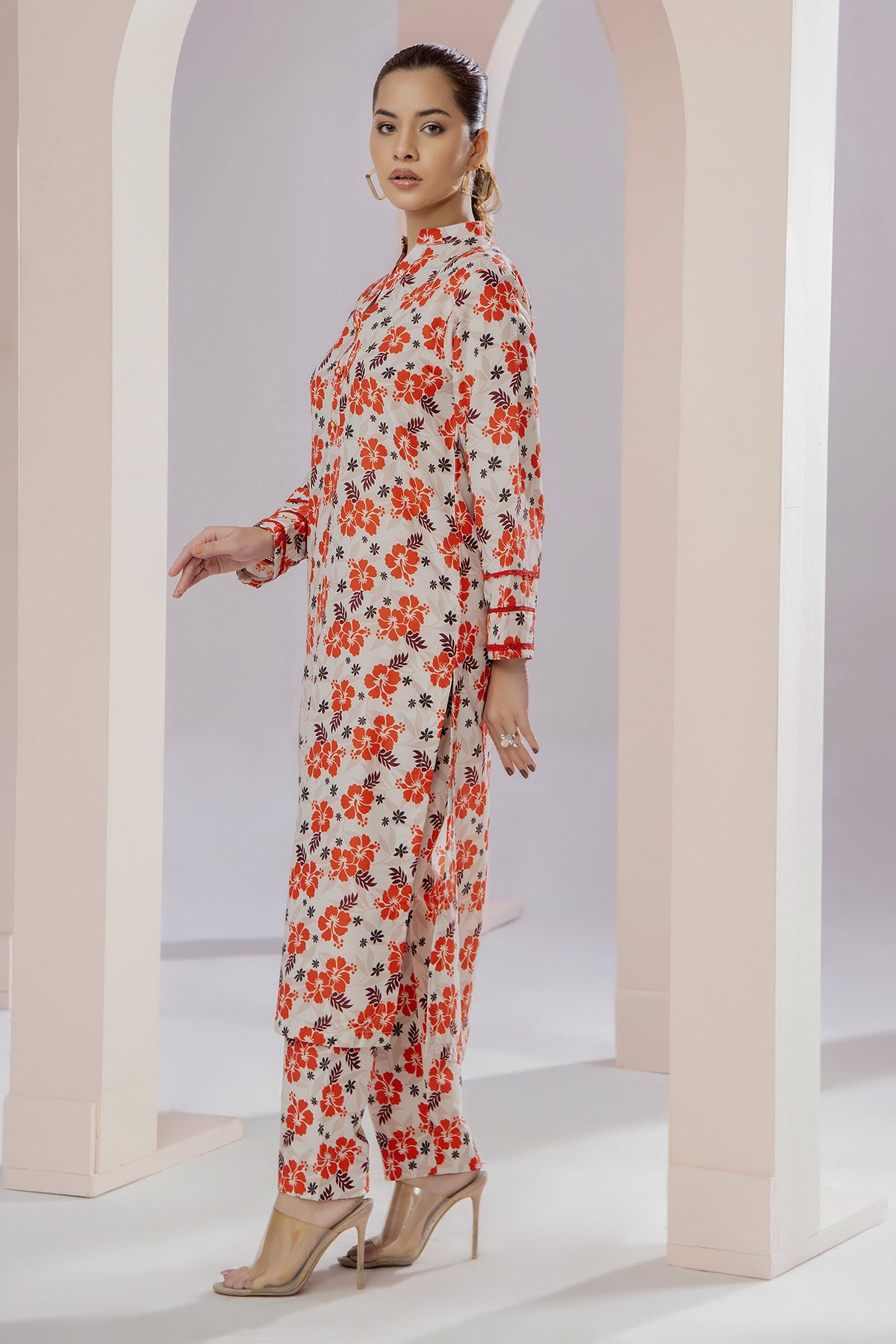 2 Piece Lawn Suit-Printed (Pret)