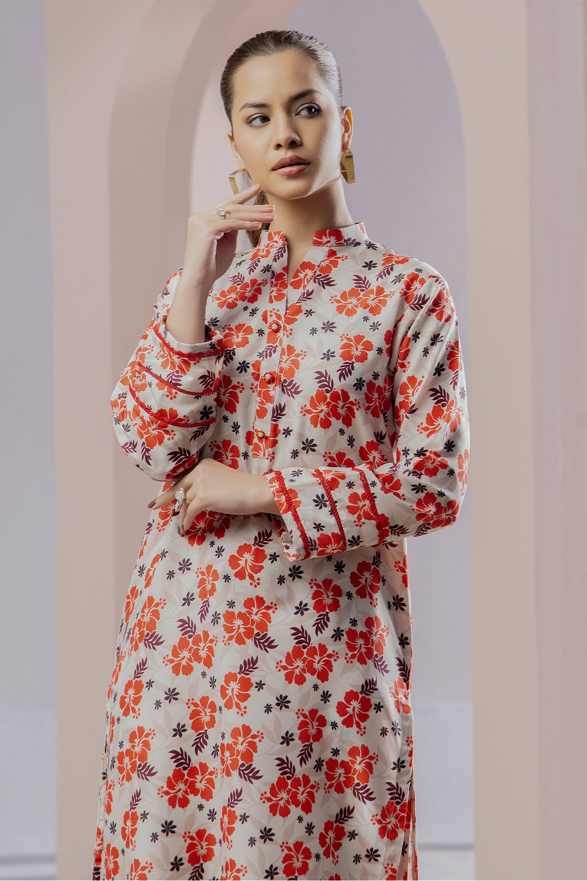 2 Piece Lawn Suit-Printed (Pret)