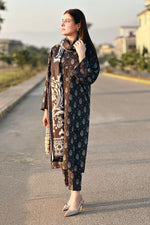 3 Piece Cambric Suit-Printed