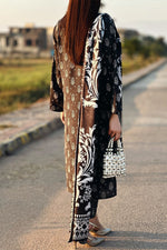 3 Piece Cambric Suit-Printed