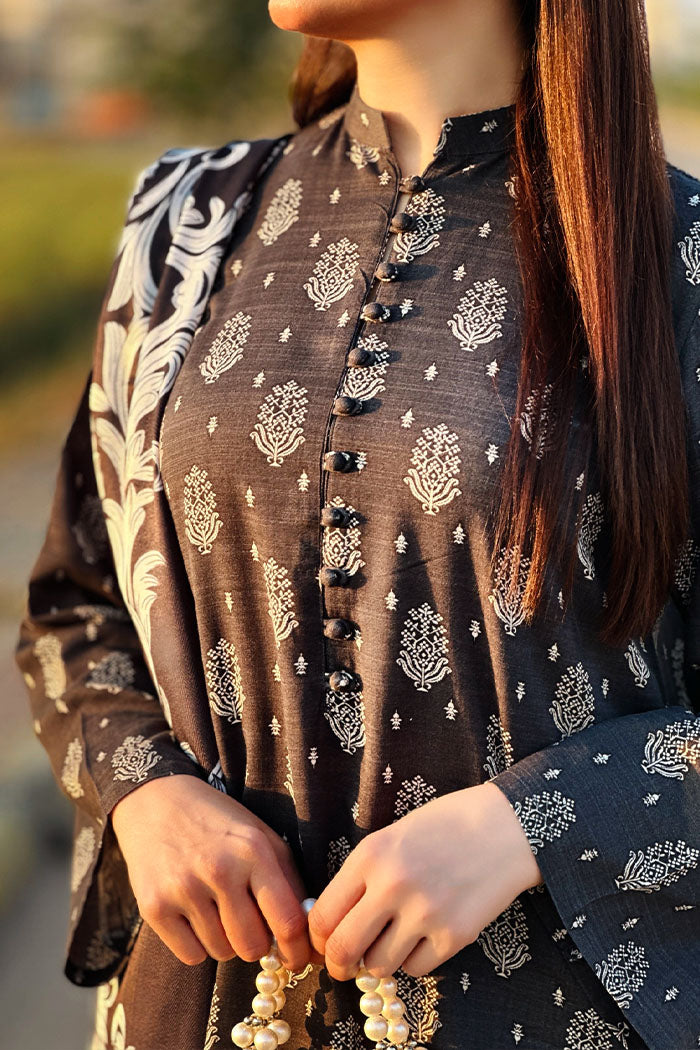 3 Piece Cambric Suit-Printed