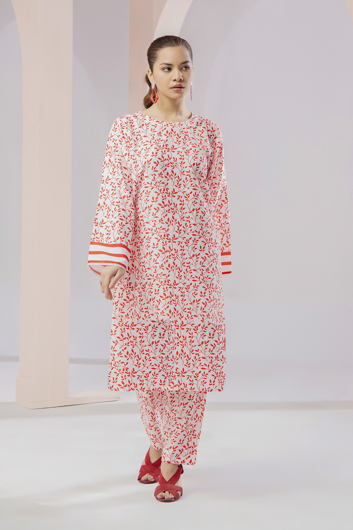 2 Piece Lawn Suit-Printed (Pret)