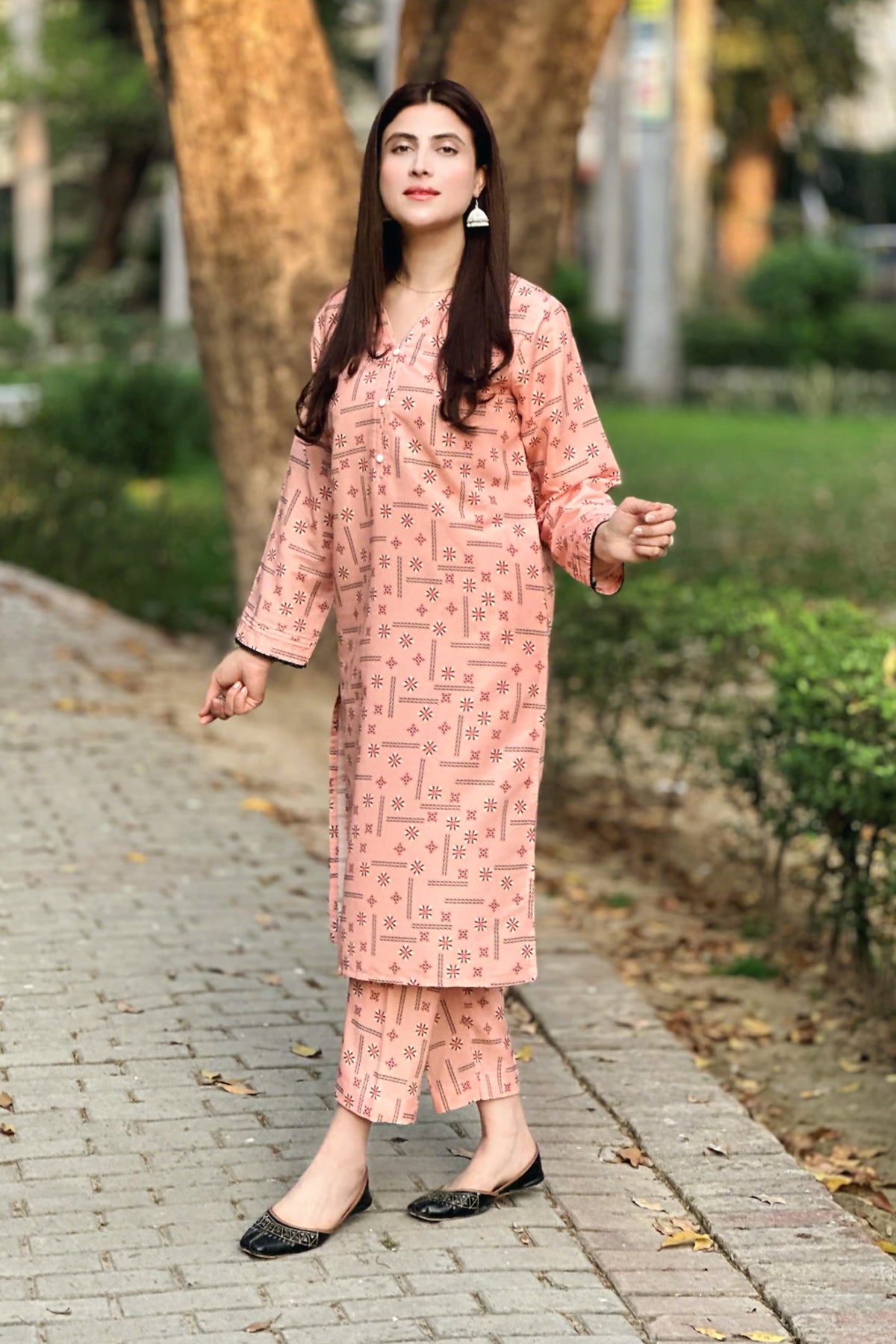 2 Piece Lawn Suit-Printed (Pret)