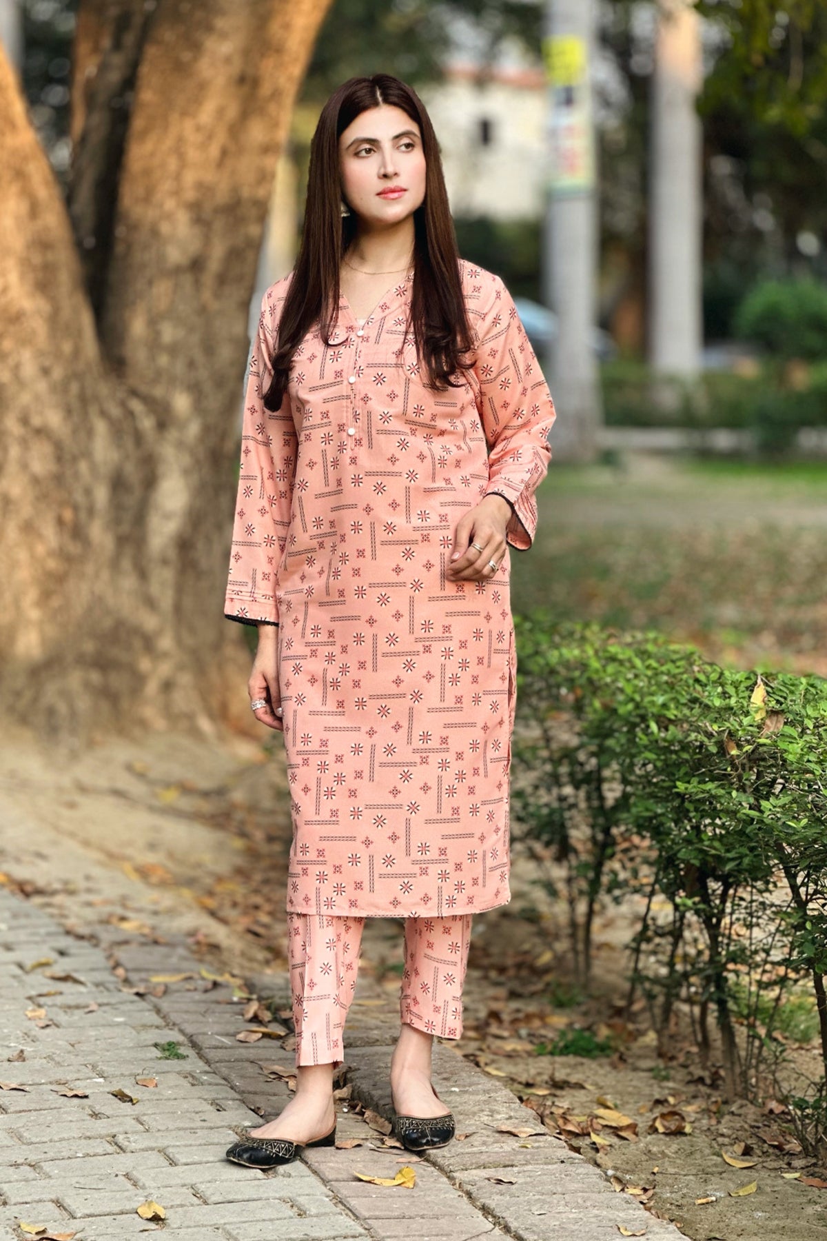 2 Piece Lawn Suit-Printed (Pret)