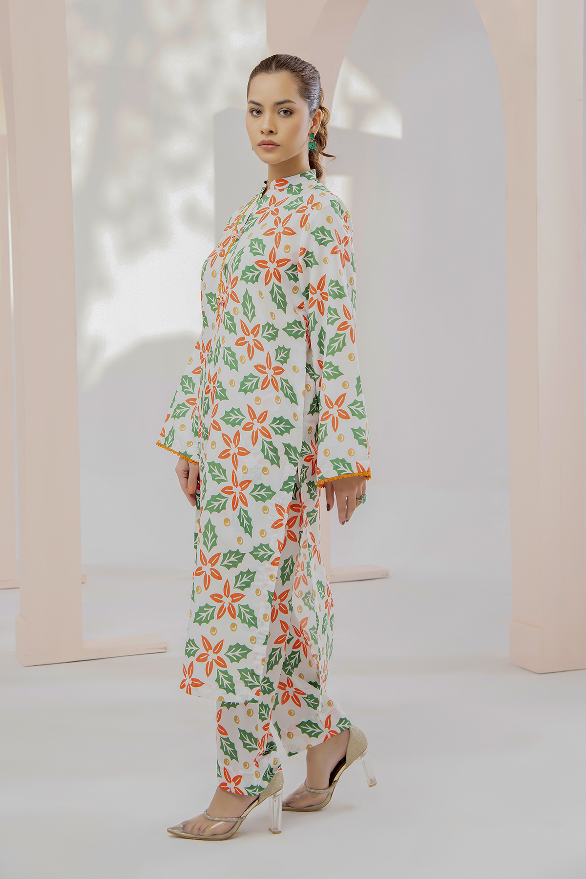2 Piece Lawn Suit-Printed (Pret)