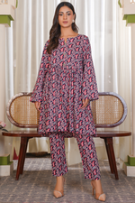 2 Piece Khaddar Suit-Printed