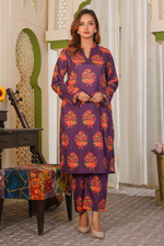 2 Piece Khaddar Suit-Printed