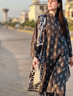 3 Piece Khaddar Suit-Printed