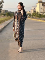 3 Piece Khaddar Suit-Printed