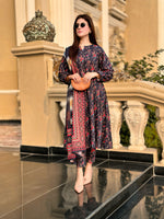 3 Piece Khaddar Suit-Printed