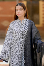 3 Piece Cambric Suit-Printed