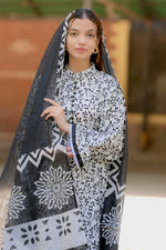 3 Piece Cambric Suit-Printed