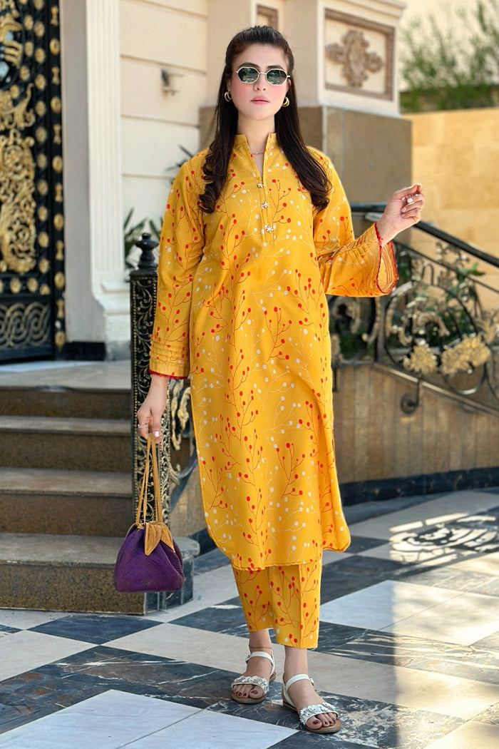 2 Piece Lawn Suit-Printed (Pret)
