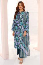 3 Piece Lawn Suit-Printed