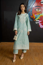 2Pc - Embroidered Zarri Lawn Dress
