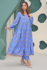 2 Piece Khaddar Suit-Printed