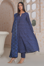 3 Piece Khaddar Suit-Printed