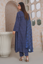 3 Piece Khaddar Suit-Printed