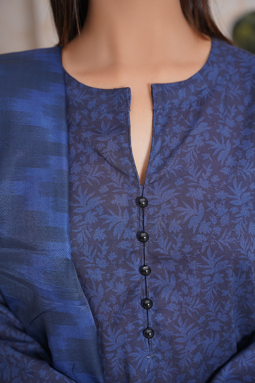 3 Piece Khaddar Suit-Printed