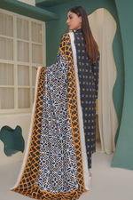3 Piece Khaddar Suit-Printed