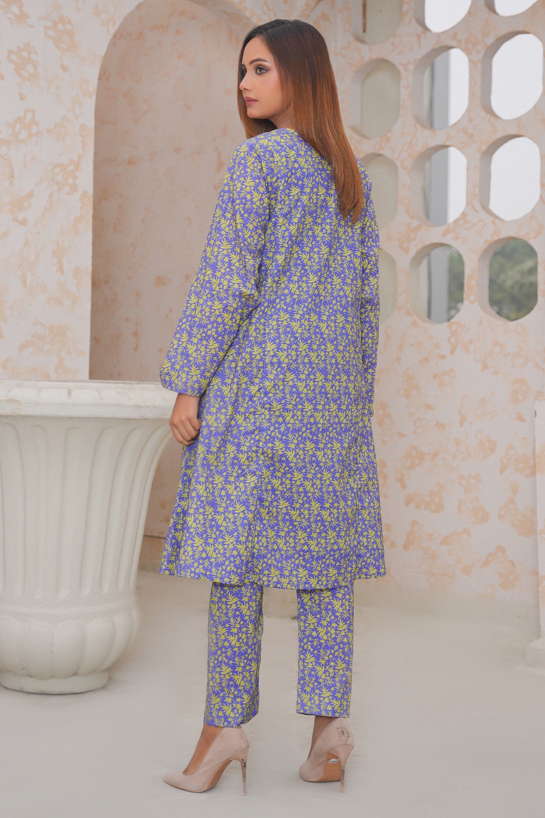 2 Piece Khaddar Suit-Printed